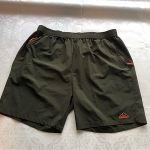 Outdoors Sports Men’s Size 2XL Olive Green Dri-Fit Shorts Activewear Hiking Gear